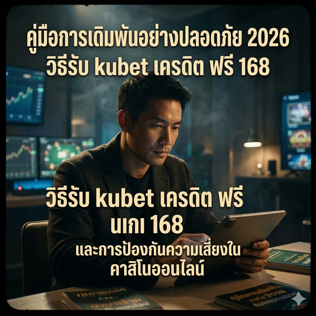 คู่มือการเดิมพันอย่างปลอดภัย 2026: วิธีรับ kubet เครดิต ฟรี 168 และการป้องกันความเสี่ยงใน คาสิโนออนไลน์