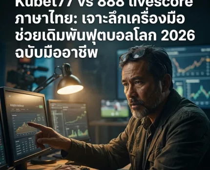 Kubet77 vs 888 livescore ภาษาไทย: เจาะลึกเครื่องมือช่วยเดิมพันฟุตบอลโลก 2026 ฉบับมืออาชีพ