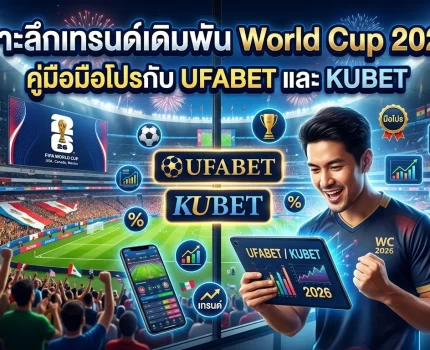 เจาะลึกเทรนด์เดิมพัน World Cup 2026: คู่มือมือโปรกับ UFABET และ KUBET